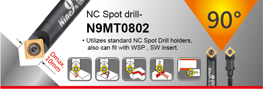 90° NC Spot Drill