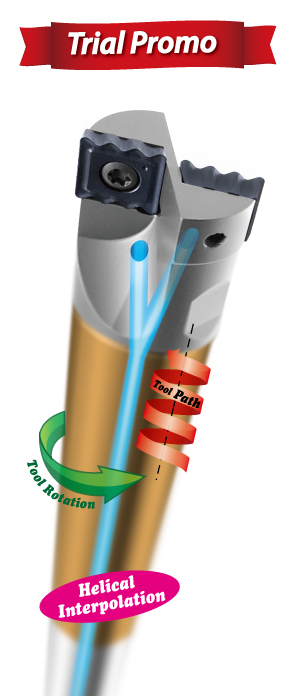 NC Helix Drill_Helical Interpolation