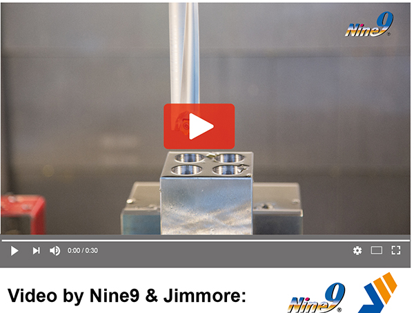 Nine9 12d indexable Drill with Fine straightness