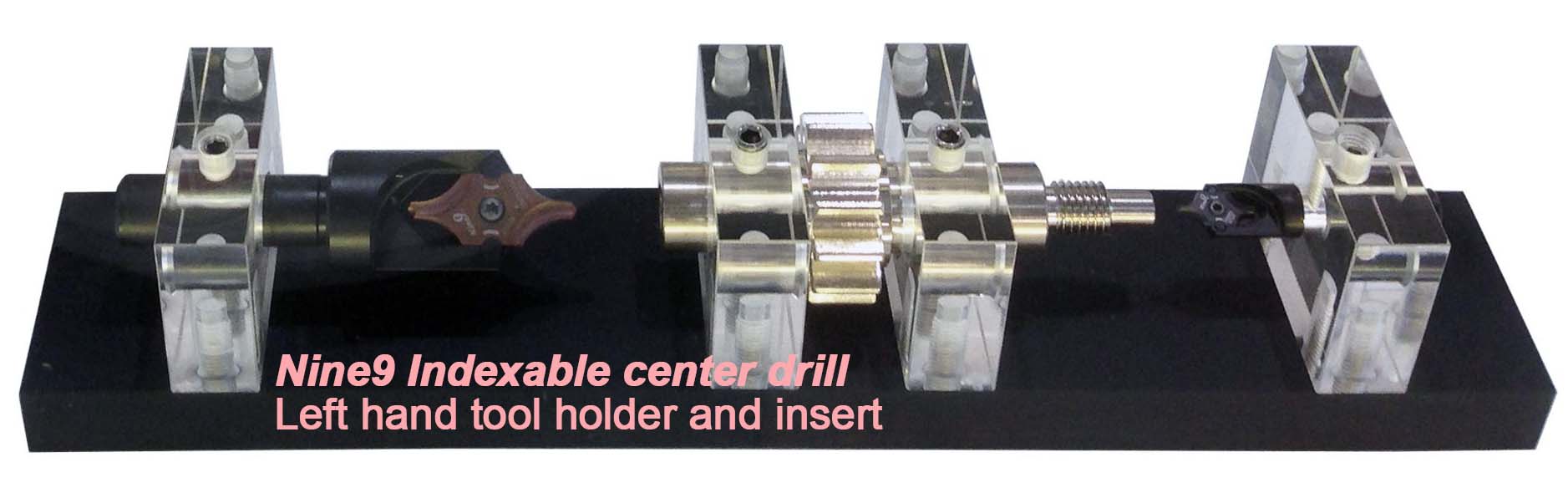 Nine9 Indexable center drill_LEFT hand