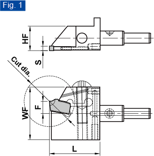 NineSwiss modular Head for Parting