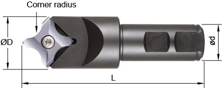 7 to 10mm corner rounding tool