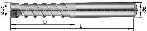 Nine9 NC Helix drill_cylindrical shank